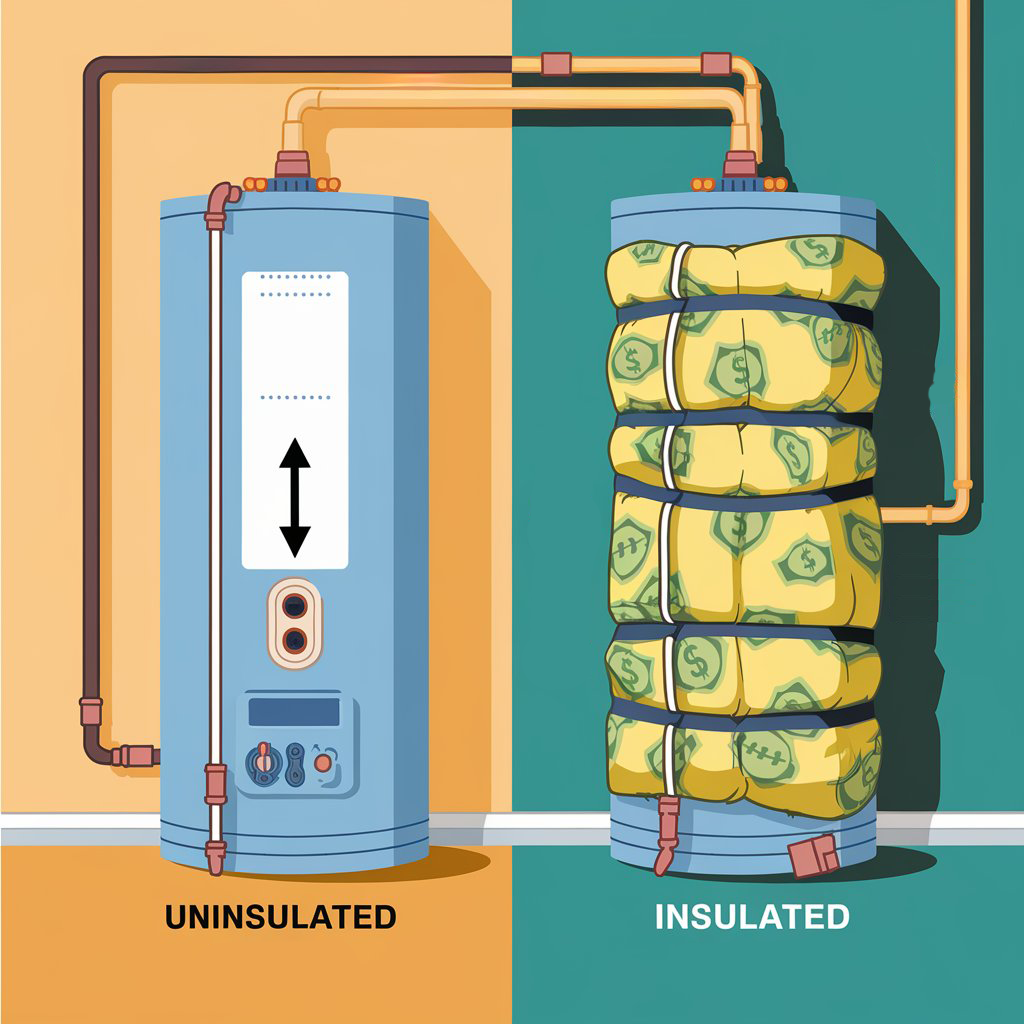 Proper insulation of your hot water heater