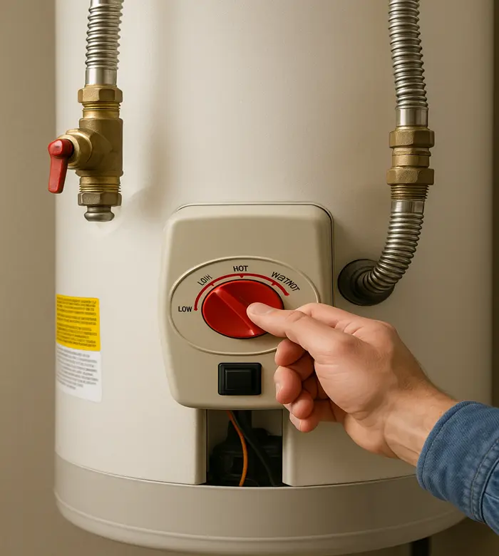 best temperature setting for water heater
