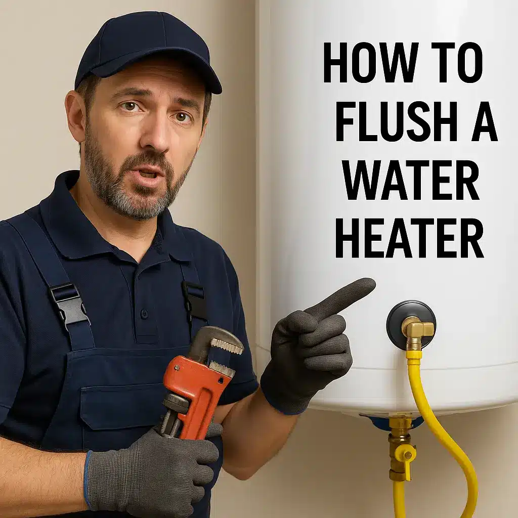 how to flush a water heater