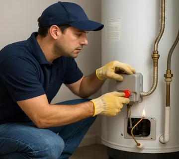 how to light a water heater pilot light