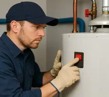 how to reset water heater