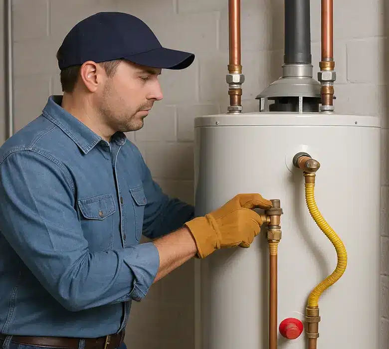 how to turn off water heater
