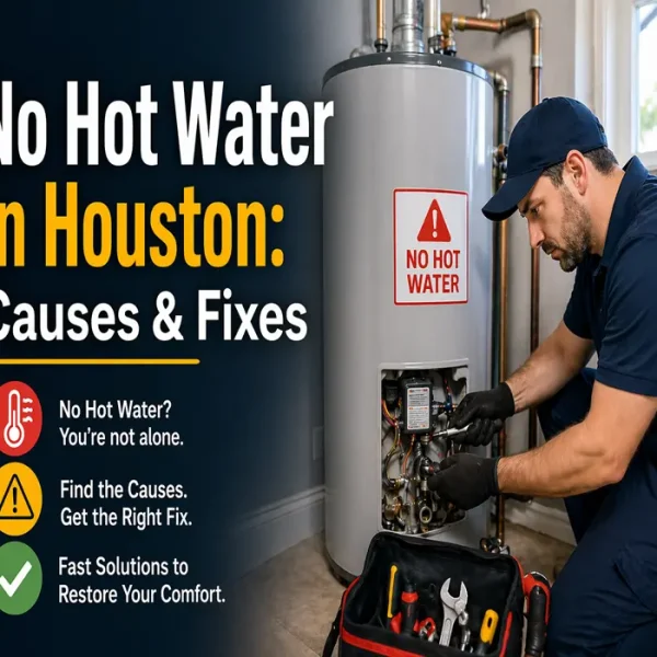 no hot water Houston