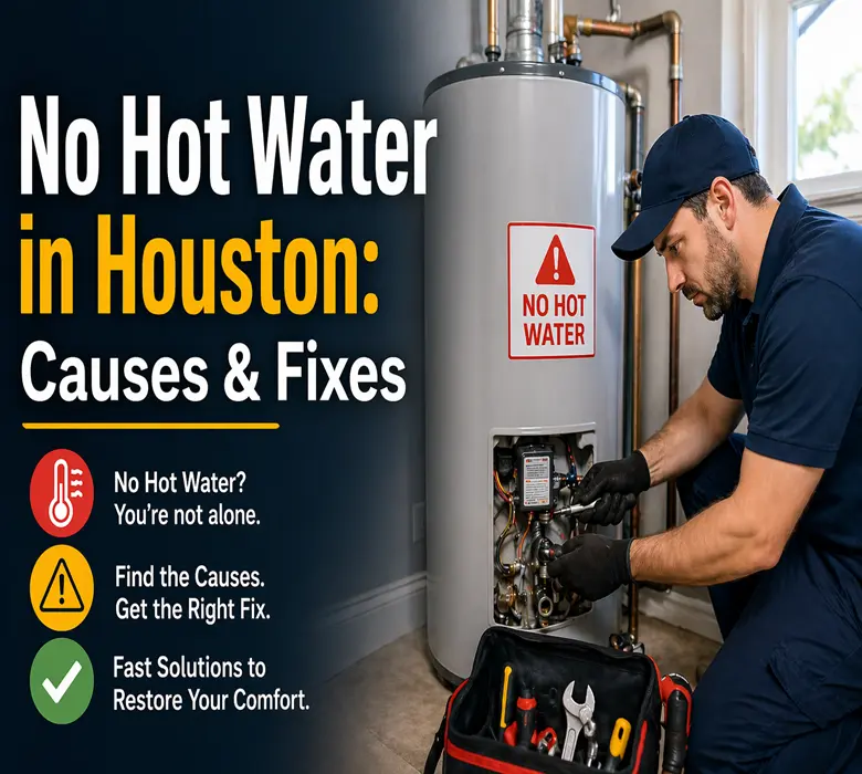 no hot water Houston