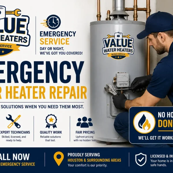 Emergency water heater repair